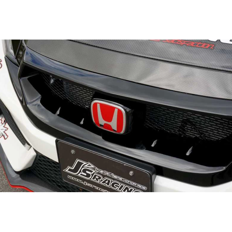 J's Racing Front Sports Grill (FRP) - Honda Civic Type R FK8 17-21 - Image 4