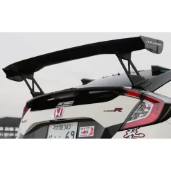 J's Racing 3D GT Wing (Type 1 / Wet Carbon / 1600mm) - Honda Civic Type R FK8 17-21