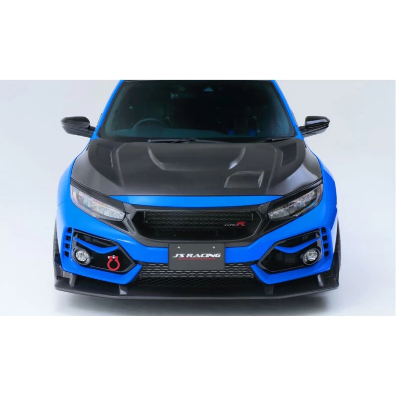 J's Racing Front Sport Garnish (FRP) - Honda Civic Type R FK8 17-21 - Image 3