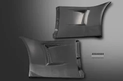 J's Racing Type S Wide Fender Cover Duct (CFRP) - Honda S2000 00-09