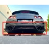 N-Tune Spec T Rear Bumper Lower Diffuser Cover (Carbon Fiber) - Nissan GT-R R35 17-22