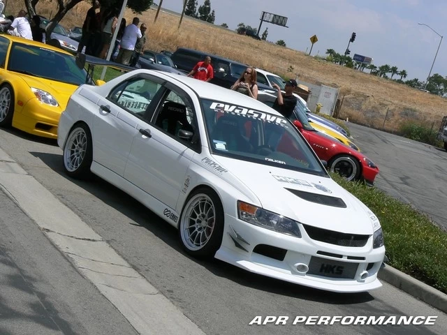 APR Performance Carbon Fiber Canard Set - Mitsubishi EVO 9 06-07 - Image 2