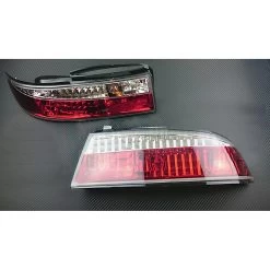 Phase 2 Motortrend 3 Piece Rear Tail Light Kit (Crystal) - Nissan S14 Zenki 95-96 JDM & USDM