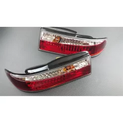 Phase 2 Motortrend 3 Piece Rear Tail Light Kit (Crystal / LED Version) - Nissan S14 Zenki 95-96 JDM & USDM