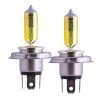 PIAA Solar Yellow Halogen Bulb Twin Pack - H4/9003 (2 Piece Set / 2500K)