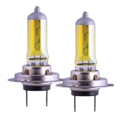 PIAA Solar Yellow Halogen Bulb Twin Pack - H7 (2 Piece Set / 2500K)