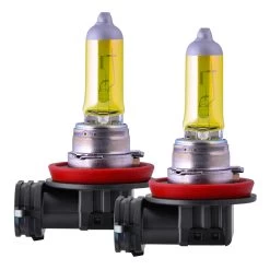 PIAA Solar Yellow Halogen Bulb Twin Pack - H8 (2 Piece Set / 2500K)