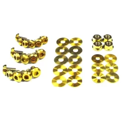 Dress Up Bolts Titanium Hood Kit - Pontiac Firebird / Trans Am F-Body 98-02 (Gold)