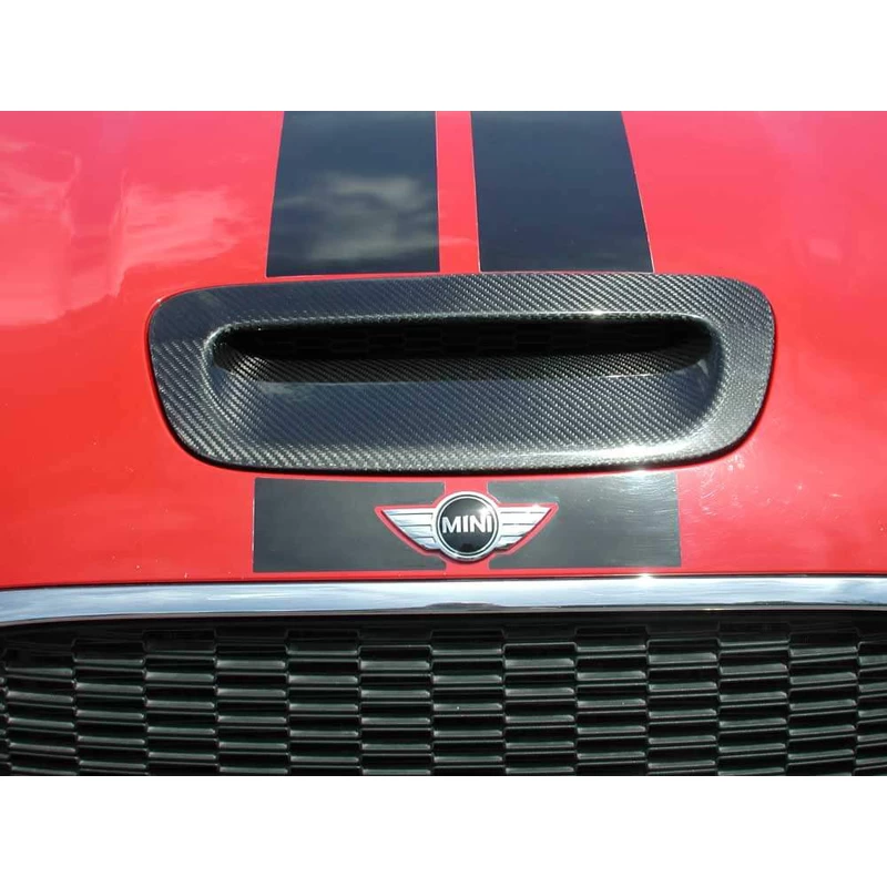 Racing Dynamics Carbon Fiber Hood Scoop - MINI Cooper S Gen 2 Models R55/R56/R57/R58/R59 - Image 2