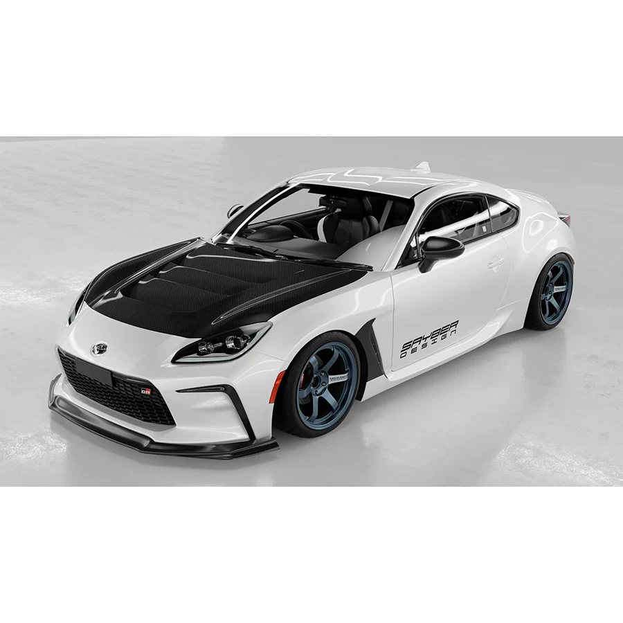 Sayber Design Super GT Hood (CFRP) - Subaru BRZ / Toyota GR86 2022+ - Image 2