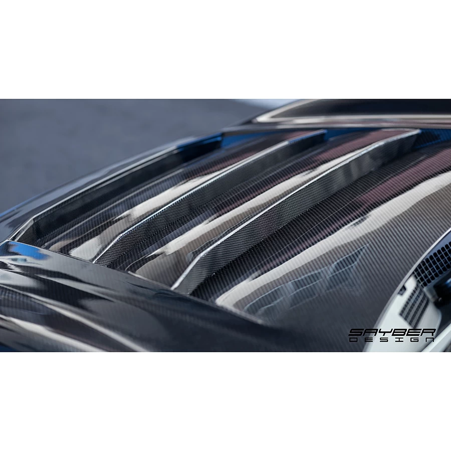 Sayber Design Super GT Hood (CFRP) - Subaru BRZ / Toyota GR86 2022+ - Image 6