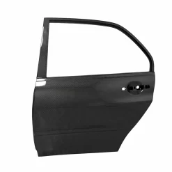 Seibon OE-Style Carbon Fiber Rear Doors (Pair) - Mitsubishi Evolution VIII / IX 03-06