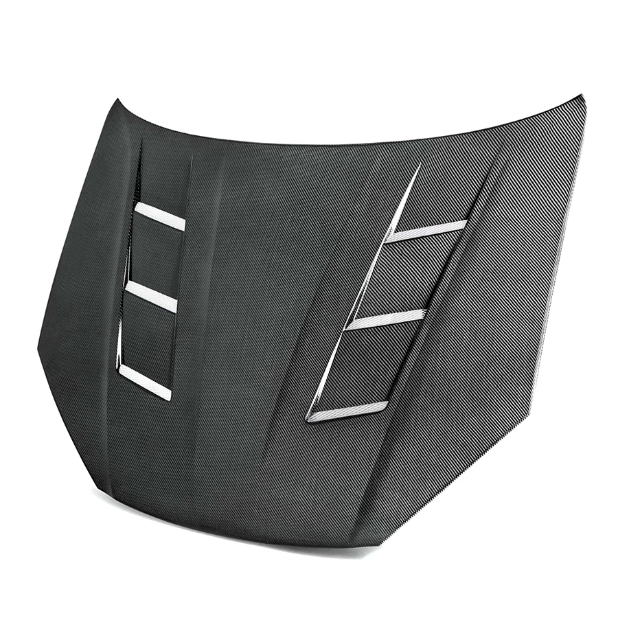 Seibon TS-Style Carbon Fiber Hood - Hyundai Genesis Coupe 13-16