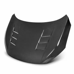 Seibon TS Style Carbon Fiber Hood - Honda Civic 16-21