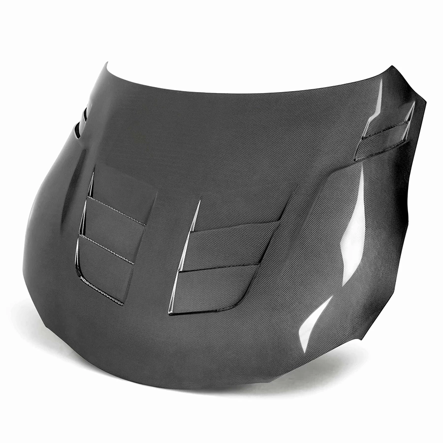 Seibon TSII Style Double Sided Carbon Fiber Hood - Toyota Supra A90 2020+