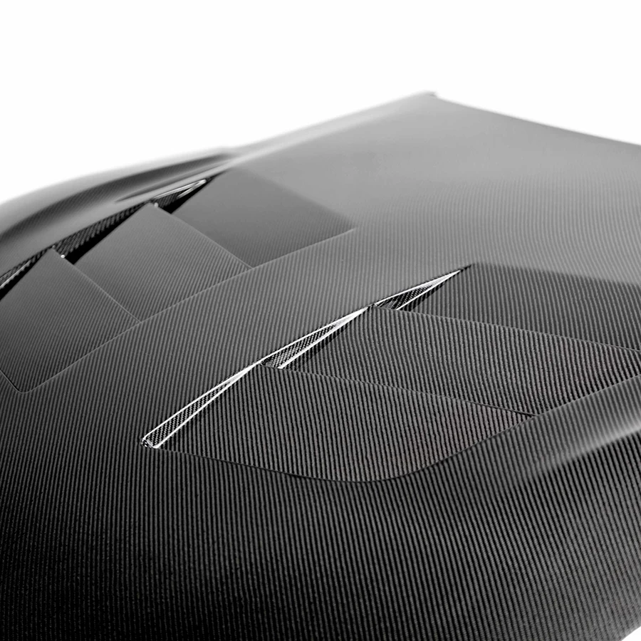 Seibon TSII Style Double Sided Carbon Fiber Hood - Toyota Supra A90 2020+ - Image 3