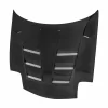 Seibon TS Style Carbon Fiber Hood - Mazda RX-7 93-02