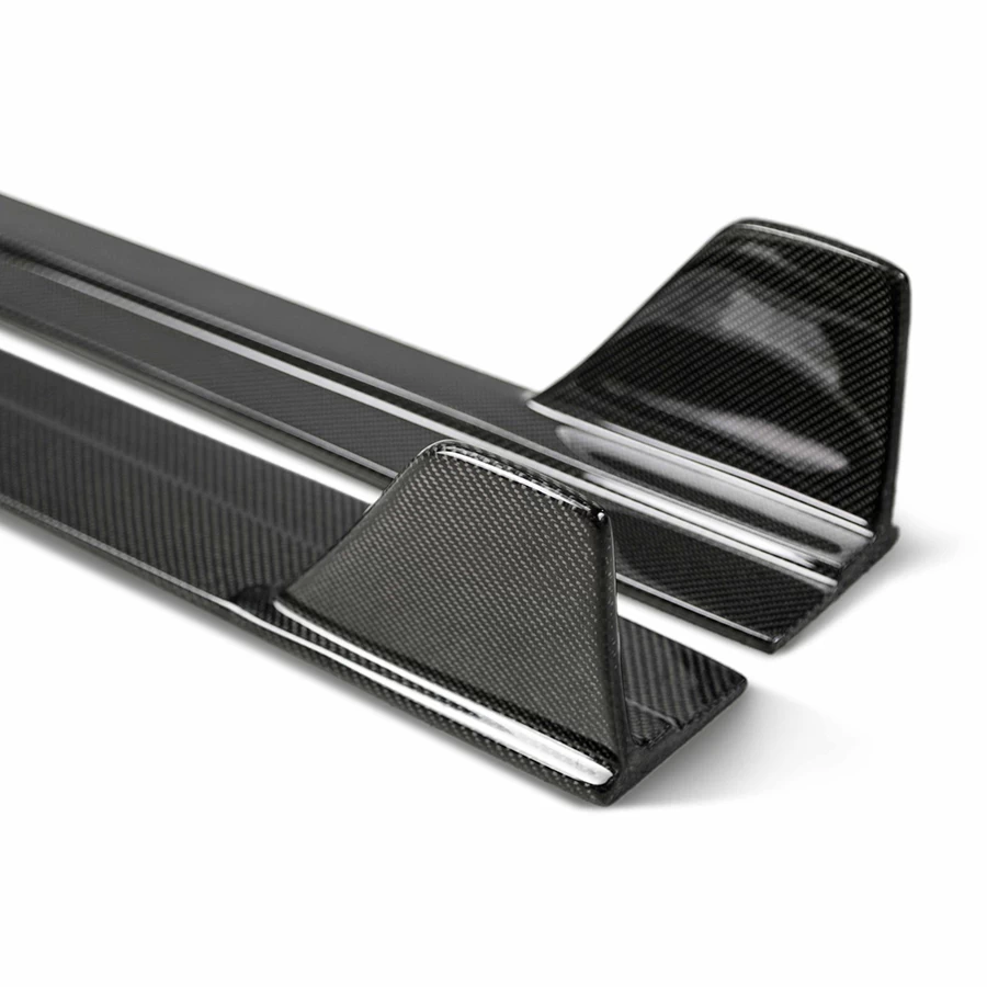 Seibon TR-Style Carbon Fiber Side Skirts - Honda Civic Sedan 16-21 - Image 2