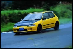 Spoon Sports Carbon Front Lip Spoiler - Honda Civic EG6