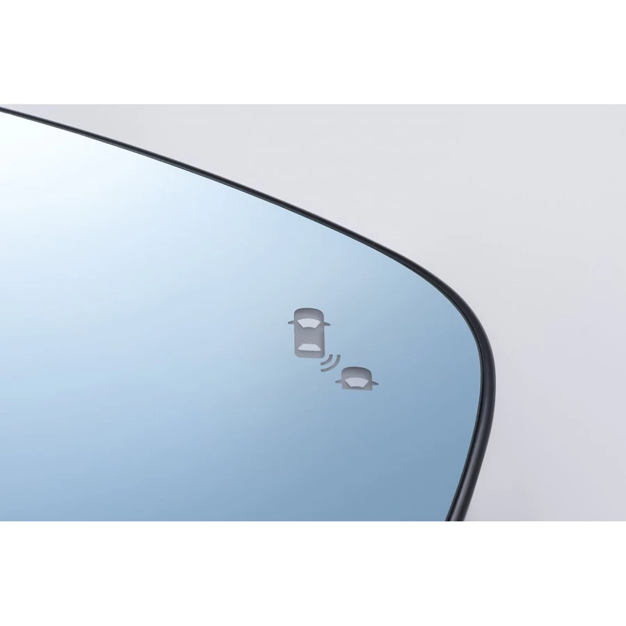 Spoon Sports Blue Wide Side Mirror Glass - Honda Civic Sedan FE1 2022+ / Civic Type R FL5 2023+ - Image 2