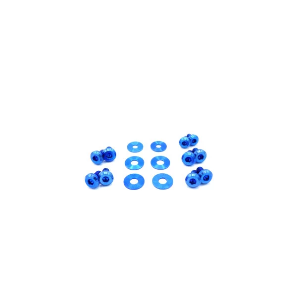 Dress Up Bolts Titanium Hardware Trunk Kit - Subaru BRZ 13-20 (Blue)