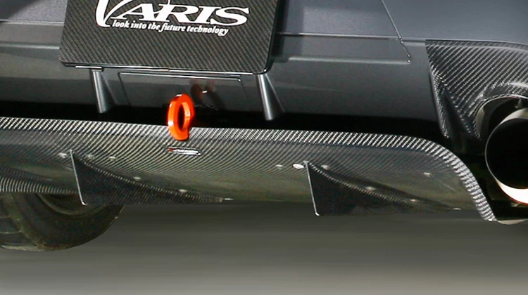 Varis Rear Diffuser Center Splitter Fin Replacement (1 Piece) - Mitsubishi CT9A '09 Ver