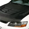 Varis Cooling Bonnet, Side Fin Duct (FRP) - Mitsubishi CT9A Evo VII