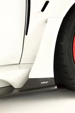 Varis Widebody Side Air Panel Only, FRP - Mitsubishi CZ4A Evo X 08-15