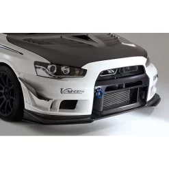 Varis Center Splitter Fin, Carbon - Mitsubishi CZ4A Evo X 08-15