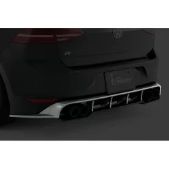 Varis Rear Under Diffuser (Carbon/FRP) - Volkswagon Golf R (Mk VII)