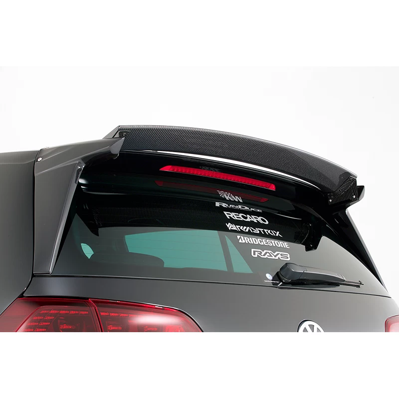Varis Rear Wing (Carbon/FRP) - Volkswagon Golf R (Mk VII)