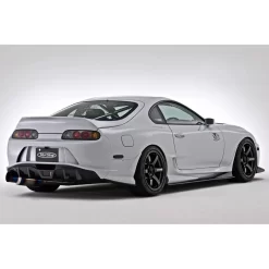 Varis Hurtling Rear Bumper And Mud Guard Set, FRP - Toyota JZA80 Supra 93-98