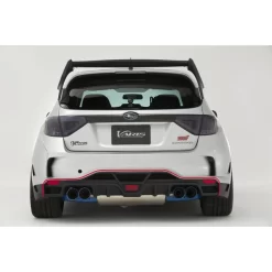 Varis Rear Diffuser, Half Carbon For Varis Ultimate Rear Bumper - Subaru GRB STI Wagon 08-14