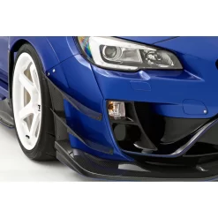 Varis Widebody Option Part: Double Canard, Carbon - Subaru VAB WRX STI 15-21