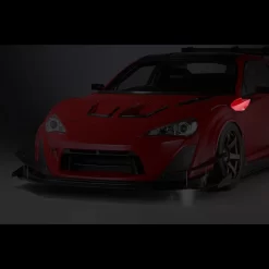 Varis Kamikaze Wide Body Option: Front Fender Splitter Duct, FRP - Toyota 86 17-20