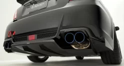 Varis Rear Diffuser, Carbon (Aftermarket Exhaust) - Subaru GVB Impreza STI Sedan 11-14