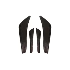 Verus Engineering Dual-Element Dive Plane (Canard) Kit - Ford Mustang Shelby GT350/GT350R S550