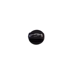 Verus Engineering Gas Cap Cover (Black) - Porsche 718