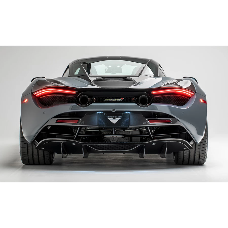 Vorsteiner Silverstone Edition Aero Rear Diffuser (Carbon Fiber PP 2x2 Glossy) - McLaren 720S
