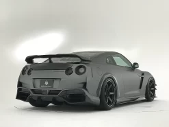 Varis 19 Version Magnum Opus - Rear Bumper Ver2 Option Vertical Fin Set - Nissan GT-R R35 07-17