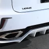 Artisan Spirits Black Label Rear Under Diffuser (FRP) - Lexus RX200t F Sport 2015-2019