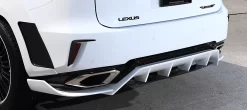 Artisan Spirits Black Label Rear Under Diffuser (FRP) - Lexus RX200t F Sport 2015-2019