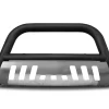 Armordillo 3" Bull Bar (Matte Black W/Aluminum Skid Plate) - Toyota Sienna 11-16