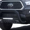Armordillo AR Series Bull Bar W/LED (Matte Black Aluminum Skid Plate) - Toyota Tacoma 05-15