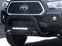 Armordillo AR Series Bull Bar W/LED (Matte Black Aluminum Skid Plate) - Toyota Tundra 07-18