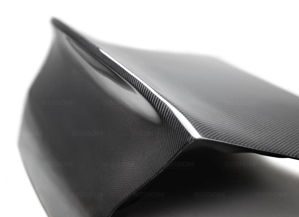 Seibon CSL-Style Carbon Fiber Trunk - Mitsubishi Evolution VIII / IX 03-06 - Image 3