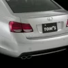 TOM'S Racing Rear Bumper (Non Clearance Sonar W-tail) - Lexus GS430/GS350/GS450h 2005-2007