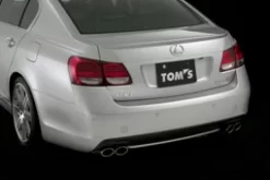 TOM'S Racing Rear Bumper (Non Clearance Sonar W-tail) - Lexus GS430/GS350/GS450h 2005-2007