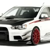 Varis Mitsubishi EVO X Hyper Canard For EVO X Wide Body - Double (Carbon) 08-15